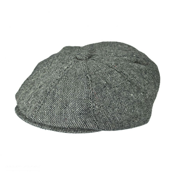 Jaxon Hats Marl Tweed Wool Blend Newsboy Cap Newsboy Caps