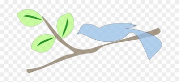 Jay, Bird, Blue, Twig, Branch, Dove - Tree Branch Clip Art