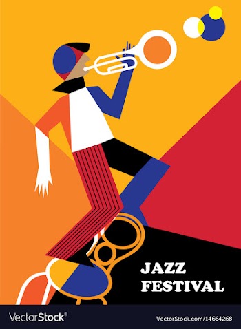 Jazz festival vector image