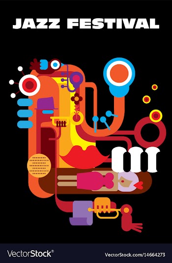 Jazz festival vector image