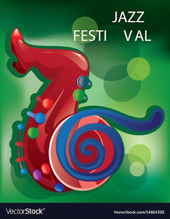 Jazz festival vector image