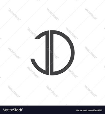Jd-letter-logo-design vector image