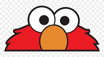 Jdm Elmo Decal - Sesame Street Elmo Head