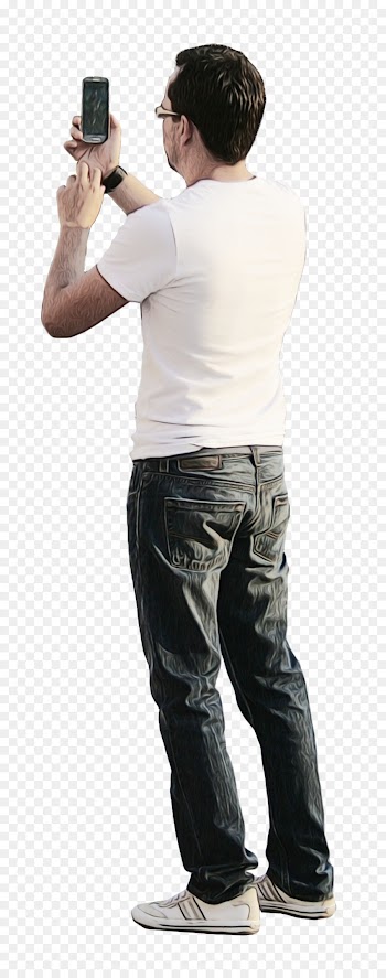 Jeans, Pants, Color, Standing PNG