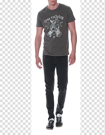 Jeans Printed T-shirt Sleeve Cotton, jeans transparent background PNG clipart