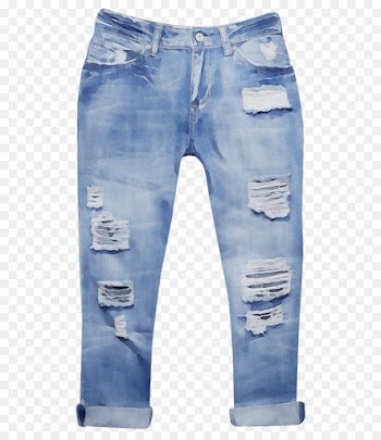 Jeans, Tshirt, Ripped Jeans, Denim PNG