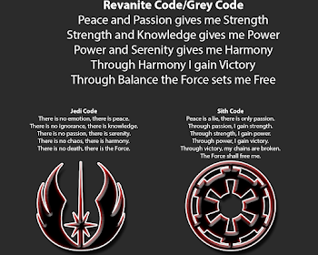 Jedi/Sith Code - Lady Kira's Thoughts