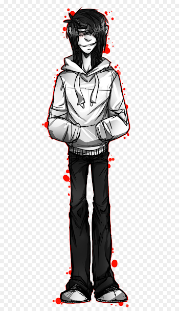 Jeff the Killer Creepypasta Slenderman Illustration Drawing - Jeff ...
