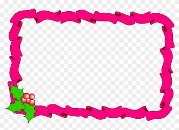 Jelly Bean Clipart Frame - Christmas Borders And Frames