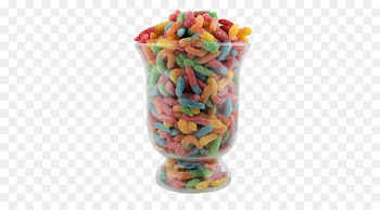 Jelly bean Gummi candy Lollipop Worm Sour - gummy worms 