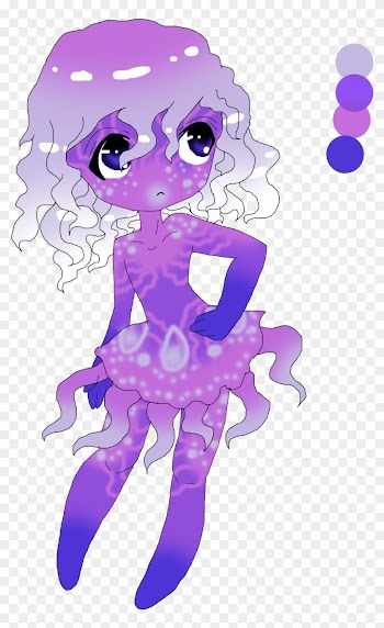 Jellyfish Anthro Adopt By Adoptableluvr Jellyfish Anthro - Anthro Jellyfish Girl