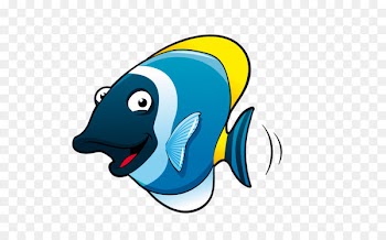 Jellyfish Cartoon Animal Drawing - Cartoon sea animal fish 
