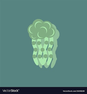 Jellyfish in sticker style vector image