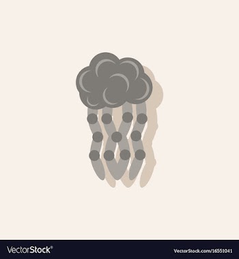 Jellyfish sticker vector image