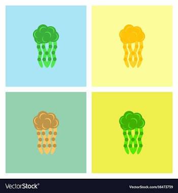 Jellyfish stock collection vector image
