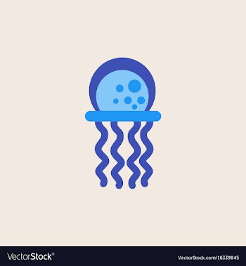 Jellyfish vector image