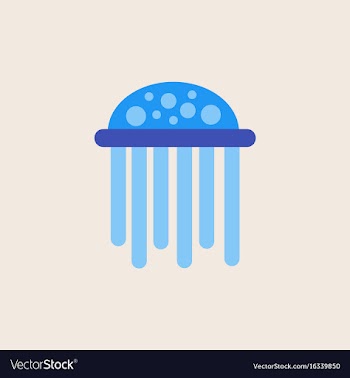 Jellyfish vector image