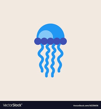 Jellyfish vector image
