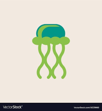 Jellyfish vector image