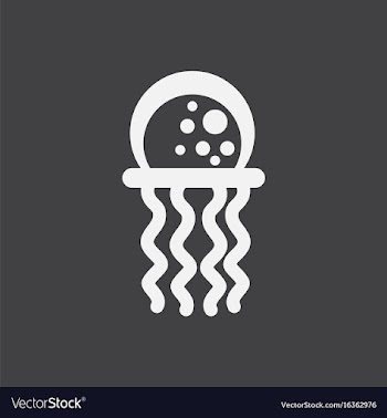 Jellyfish vector image