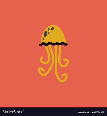 Jellyfish vector image