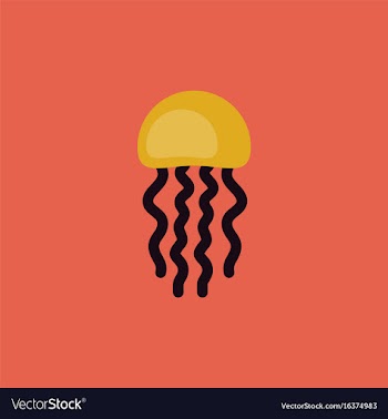 Jellyfish vector image