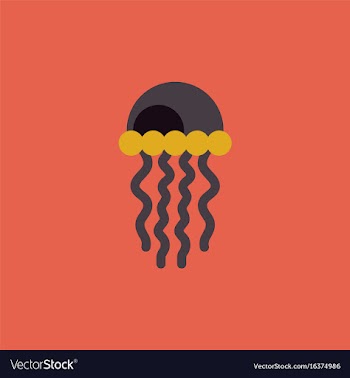 Jellyfish vector image