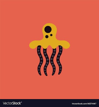 Jellyfish vector image