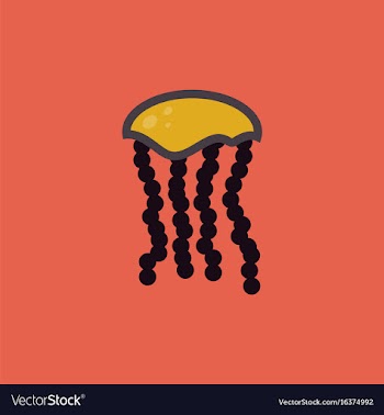 Jellyfish vector image