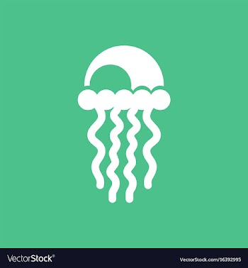 Jellyfish vector image