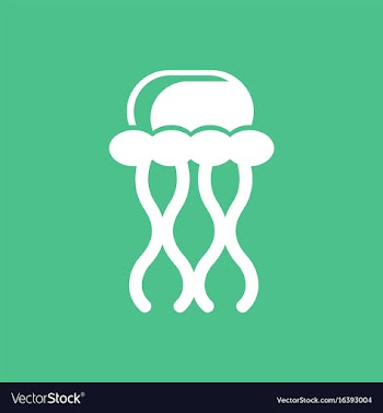 Jellyfish vector image