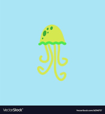 Jellyfish vector image