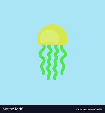 Jellyfish vector image
