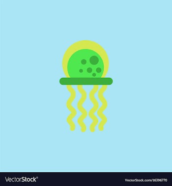 Jellyfish vector image