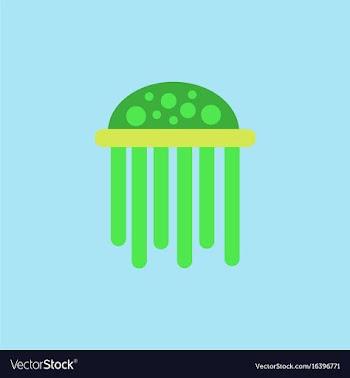 Jellyfish vector image