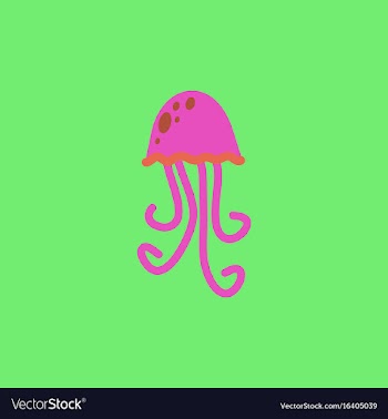 Jellyfish vector image