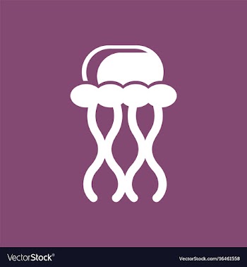 Jellyfish vector image