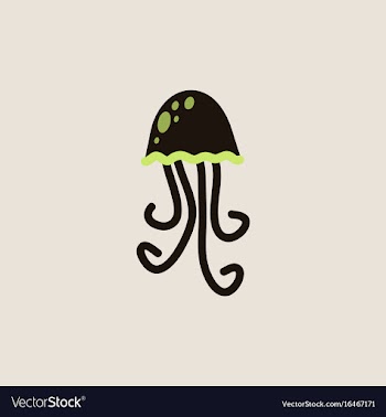Jellyfish vector image