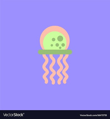 Jellyfish vector image