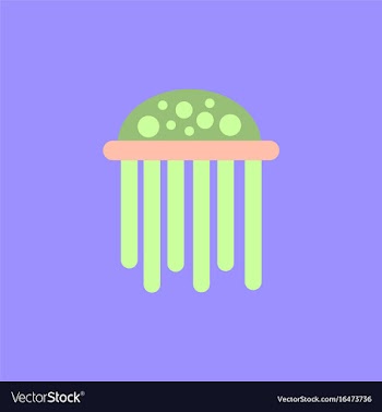 Jellyfish vector image