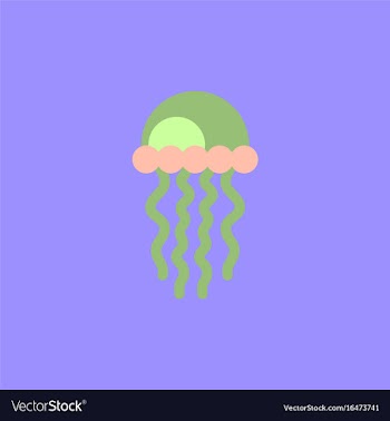 Jellyfish vector image