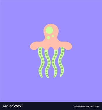 Jellyfish vector image