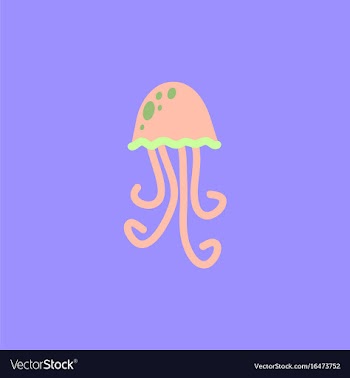 Jellyfish vector image