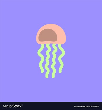 Jellyfish vector image