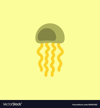 Jellyfish vector image