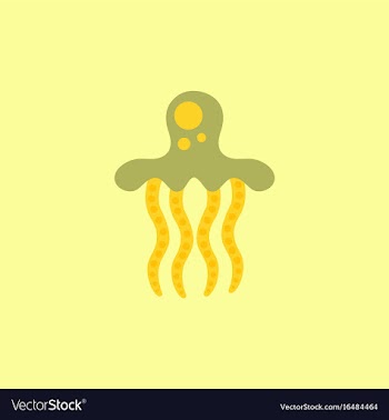 Jellyfish vector image