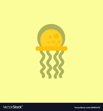 Jellyfish vector image
