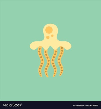Jellyfish vector image