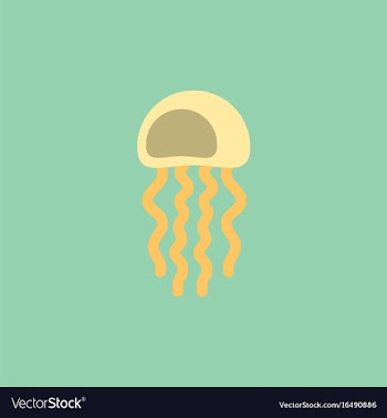 Jellyfish vector image