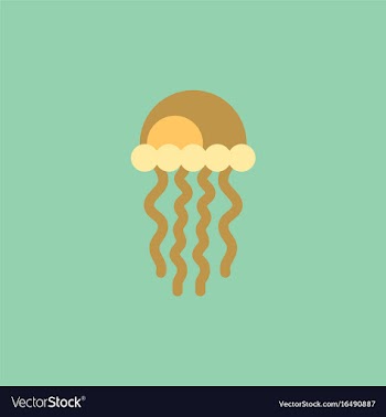 Jellyfish vector image